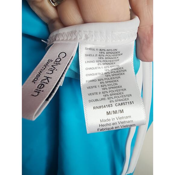 Calvin Klein Halter Tankini Swim Top, NWT, Medium - Picture 7 of 7